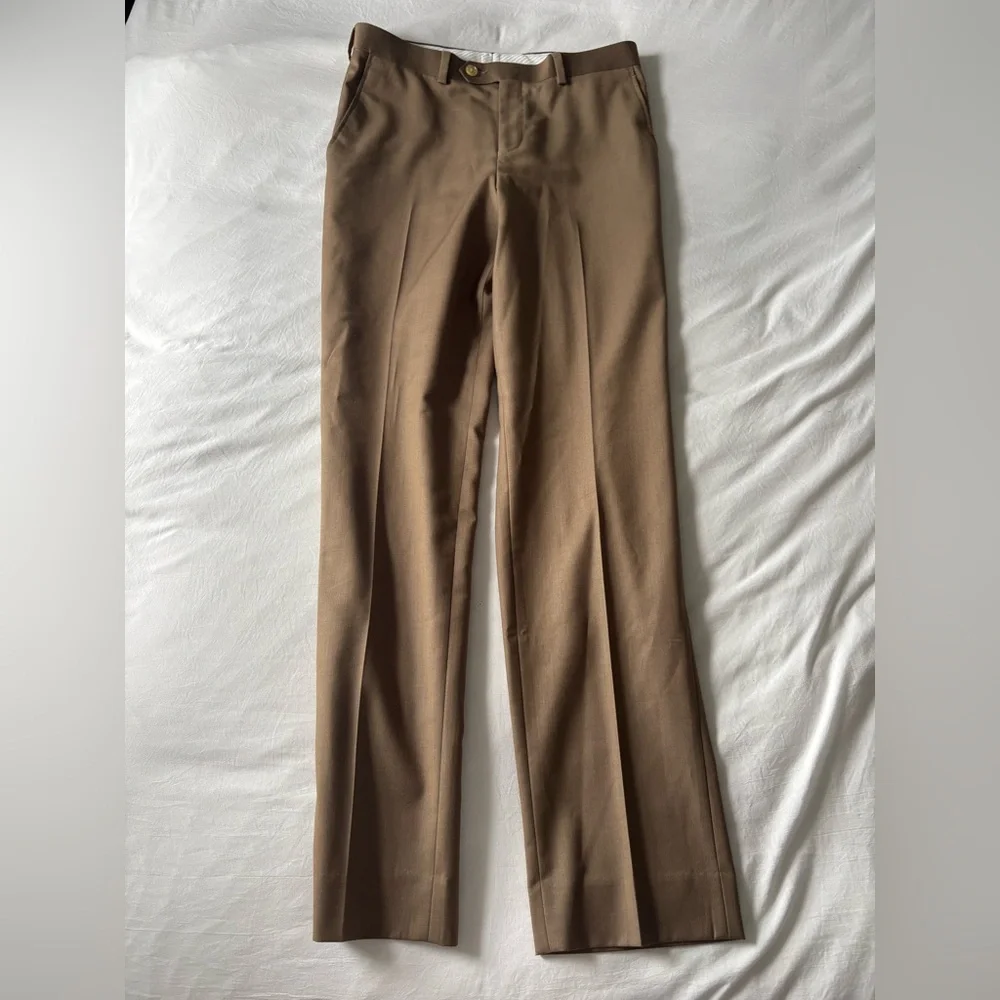 Ralph Lauren Suit Pants/Trousers Size 18R, 29W Light brown, EUC - Picture 4 of 10